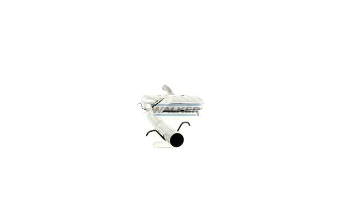 Schalldämpfer des Auspuffsystems Mitte passt zu: VOLVO 850, C70 I, S70, V70 I...
