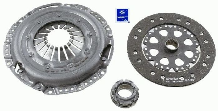 Satz der Kupplung mit Stützlager (215mm) passt zu: MERCEDES C (W202), C T-MOD...