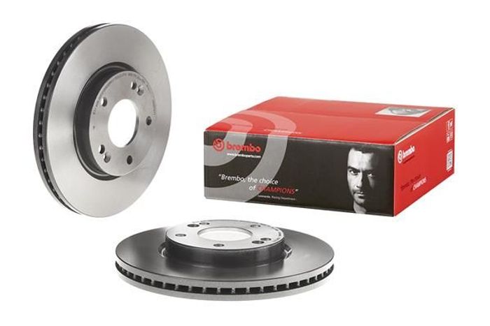 Bremsscheibe vorne L/R passt zu: HYUNDAI COUPE II, I30, IX20, IX35, SONATA V,...