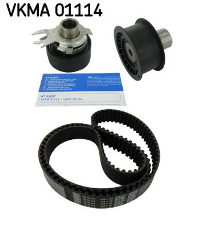 Ventilsteuerung Satz (Riemen + Rolle) passt zu: SEAT CORDOBA, IBIZA II 1.0/1....