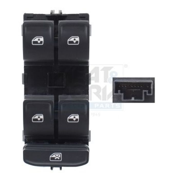 Fensterheberschalter vorne L passt zu: VW GOLF ALLTRACK VII, GOLF SPORTSVAN V...