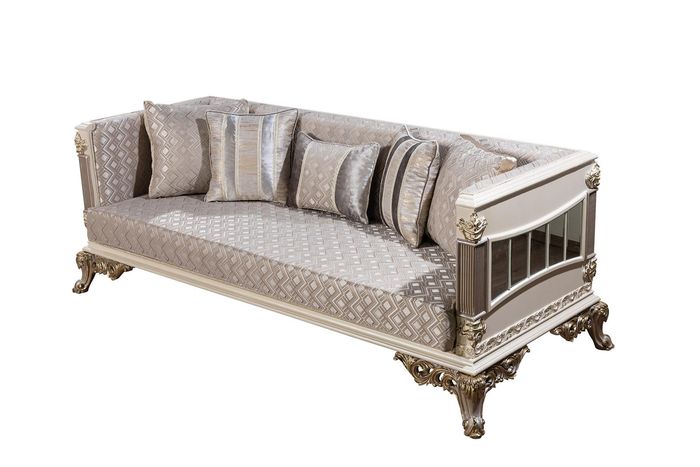 Luxus Dreisitzer Design Sofa 3 Sitzer Polster Couchen Klassische Sofas