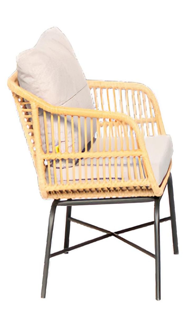 Sessel Gartenmöbel Sitz Veranda Lounge Terrasse Balkon Outdoor Polsterung