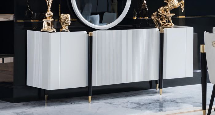 Kommoden Regal Konsole Möbel Sideboard Italienischer Stil Kommode Schrank Luxus