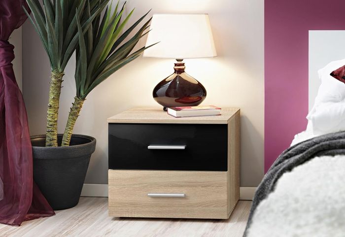 Schlafzimmer Nachttisch Designer Möbel Luxus Wohnzimmermöbel Einrichtung Holz