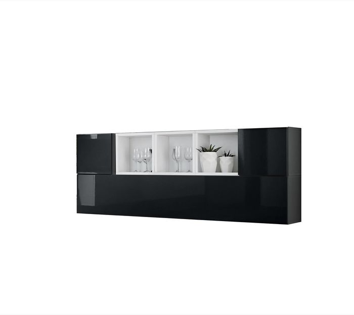 Designer Wohnzimmer Modern Hänge Sideboard Luxus Holz Möbel Neu Einrichtung