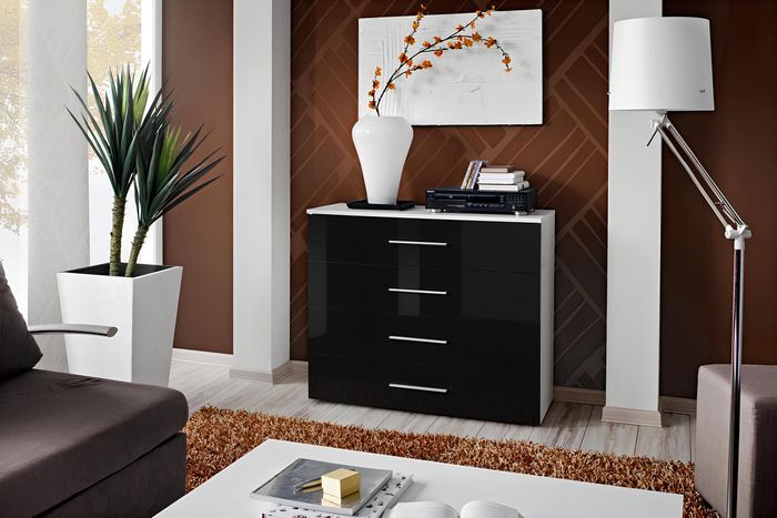 Kommode Design Sideboard Wohnzimmer Holz Neu Luxus Möbel Einrichtung