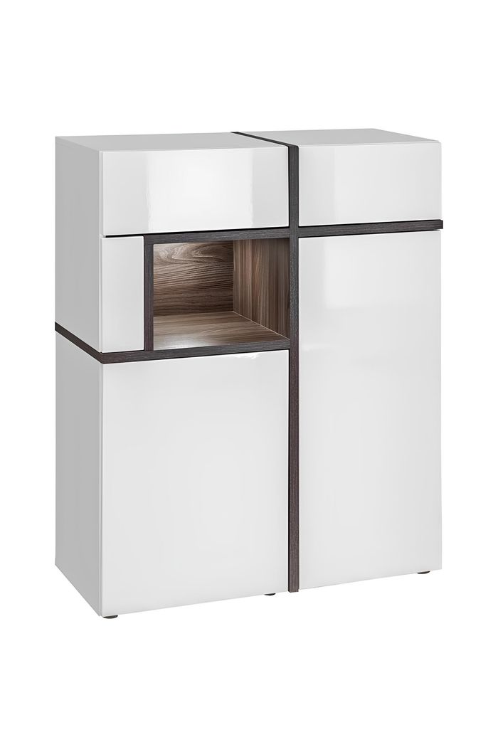 Modern Schrank Designer Möbel Weiß Luxus Wohnzimmer Möbel Holz Neu