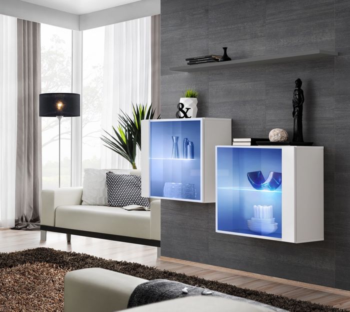 Wohnwand Schrank Moderne Design Schränke Wohnzimmermöbel Wand Regal