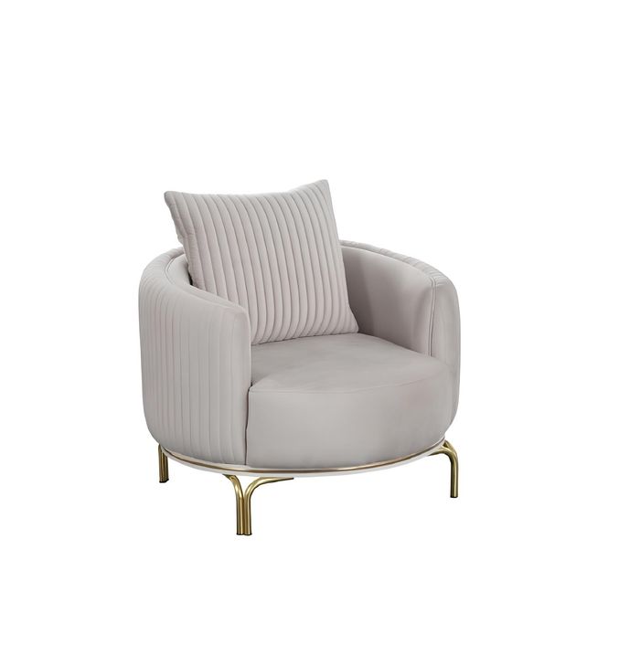 Runder Sessel Einsitzer Luxus 1 Sitzer Polster Sitz Designer Textil Sitz Stoff