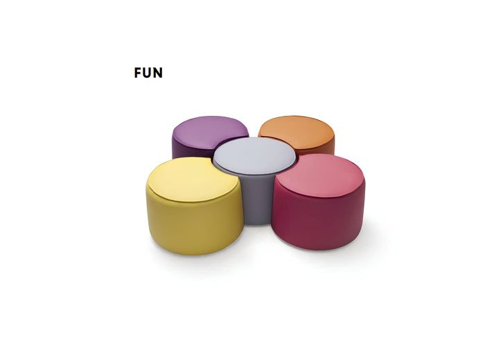 Sitzhocker Hocker Ottomane Fußhocker 5x Hocker Bank Sitz Hocker Set Gruppe Neu