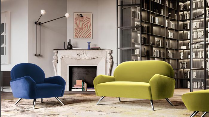 Design Sofa Moderne Couchen Set Büroeinrichtung Sofagarnitur 2+1 Italien Möbel