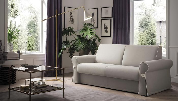 Wohnzimmer Design Sofas Polster Sofas Zwei Zweisitzer Textil Sofa 2 Sitzer Neu