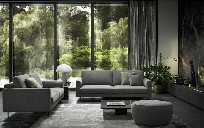 Luxus Möbel Wohnzimmer Sofas Sofa 3 Sitzer Modern alfitalia Couchen Italien Neu