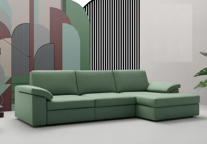 Eckcouch Sofa Italienische Sofas Couch Couchen Garnitur Möbel Stoff alfitalia