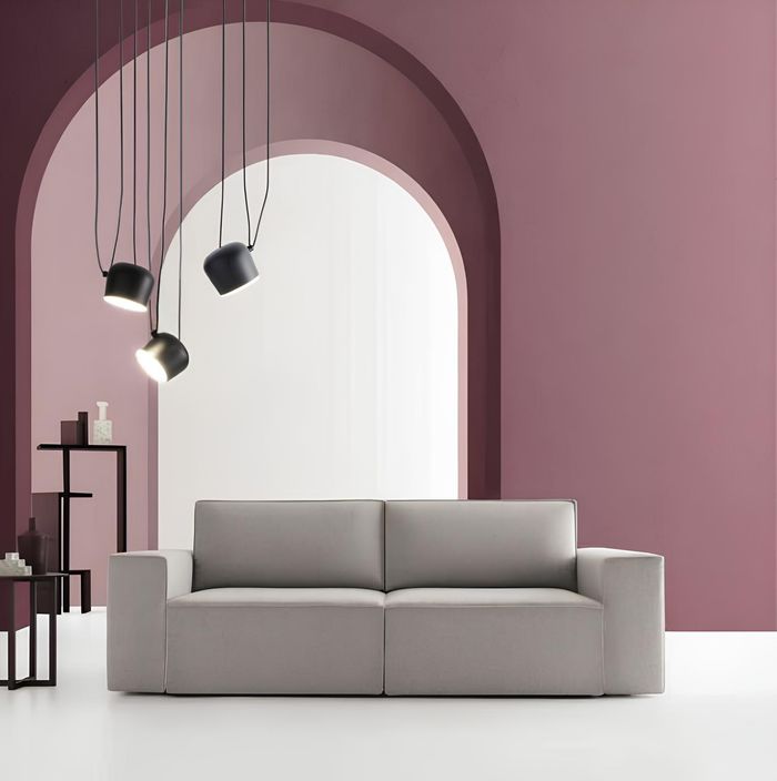 Sofa Polster Sofas Couchen 3er Textil Schlafsofa Bett alfitalia 3 Sitzer Couch