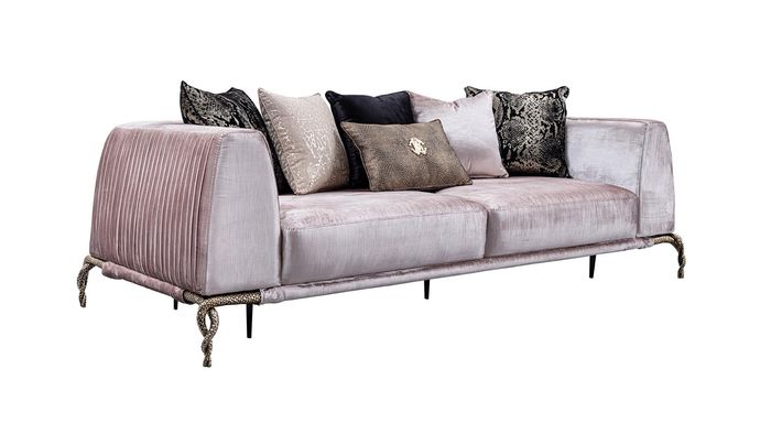 Dreisitzer Polstermöbel Couch Wohnlandschaft Sofa Couchen Sitzpolster 230cm