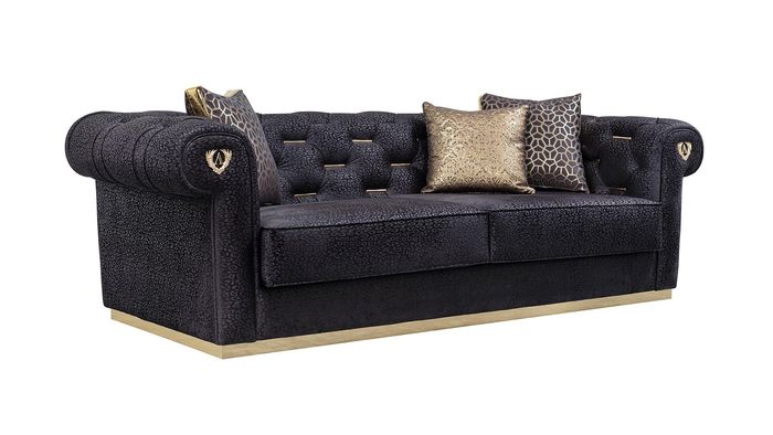 Dreisitzer Polstermöbel Couch Couchen Sitzpolster 240cm Wohnlandschaft Sofa