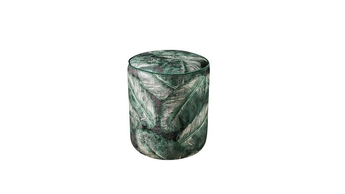 Sitzhocker Lounge Hocker Fußhocker Ottoman Rundhocker Sitzpouf Lounge