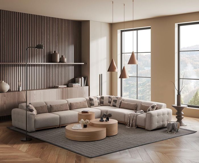 Polstergruppe Sofalandschaft Möbelgarnitur Ecksofa Eckcouch Sofa Couch 4tlg