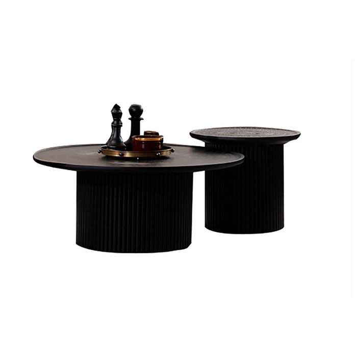 Sofatisch Polstertisch Salontisch Wohnzimmertisch Kaffeetisch Ablagetisch 2tlg