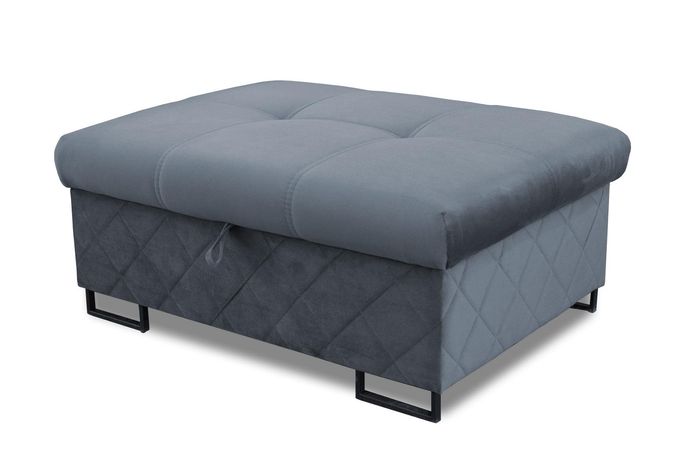 Designer Hocker Polster Wohnzimmer Bank Fußhocker Ottomane Sitzhocker Sitzpouf