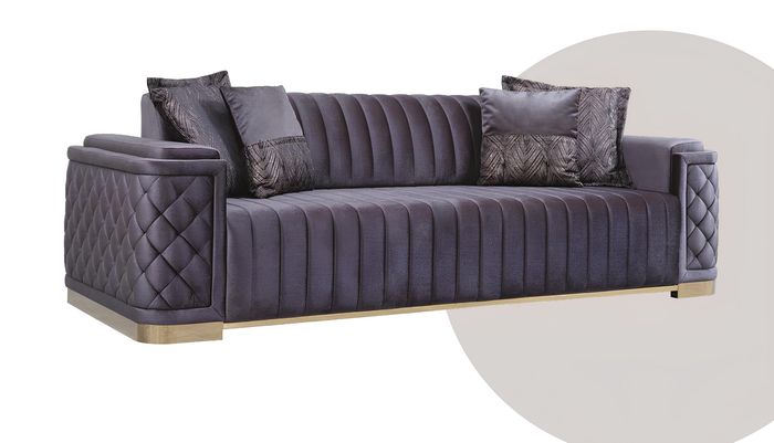 Luxus Couch xxl Sofa big Couchen 246cm Samt Design Möbel Sofas Stoff
