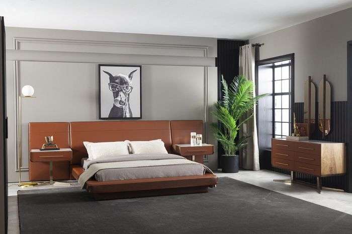 Luxus Sideboard Designer Kommode mit goldenen Füßen Kommoden Schrank