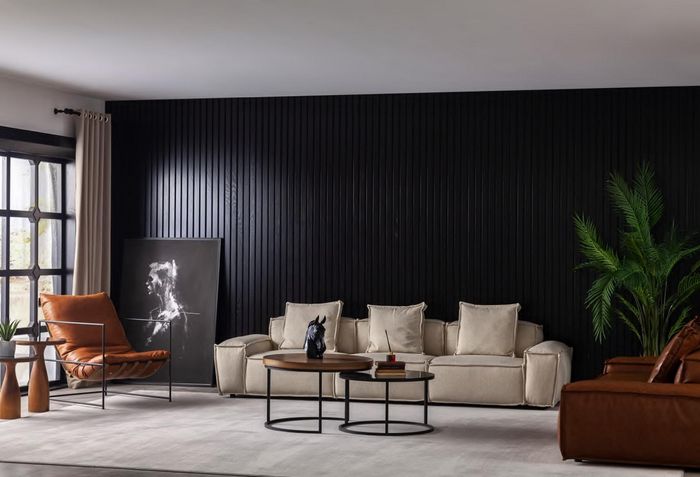 Gemütliche Wohnzimmer Couch 300cm Big Sofa Couchen Sofas Stoffsofa Textil