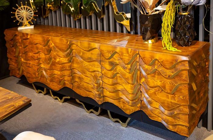 Luxus Sideboard xxl Sideboard Kommode Anrichte Sideboards Schrank Kommoden 290cm