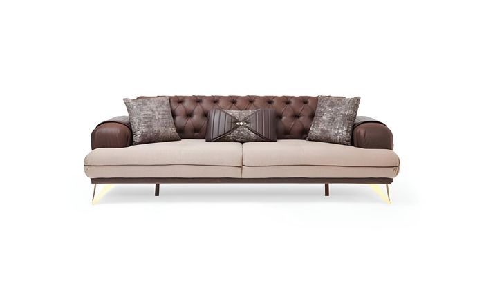 Dreisitzer Couch Möbel Italienisches Design Sofa Couchen 3er Möbel