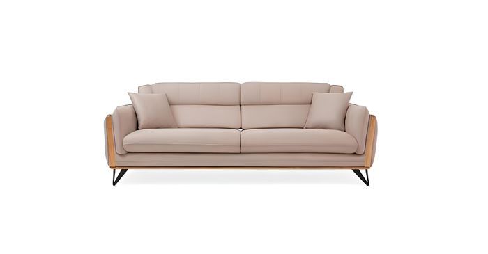 Dreisitzer Couch Barock Rokoko Sofa Polster Klassische Couchen Wohnzimmer