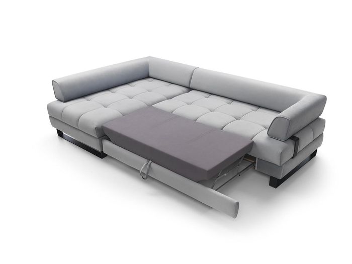 Ecksofa Luxus Sofas Couchs Möbel NEU Stoff Leder Couch Wohnzimmer L-Form Möbel
