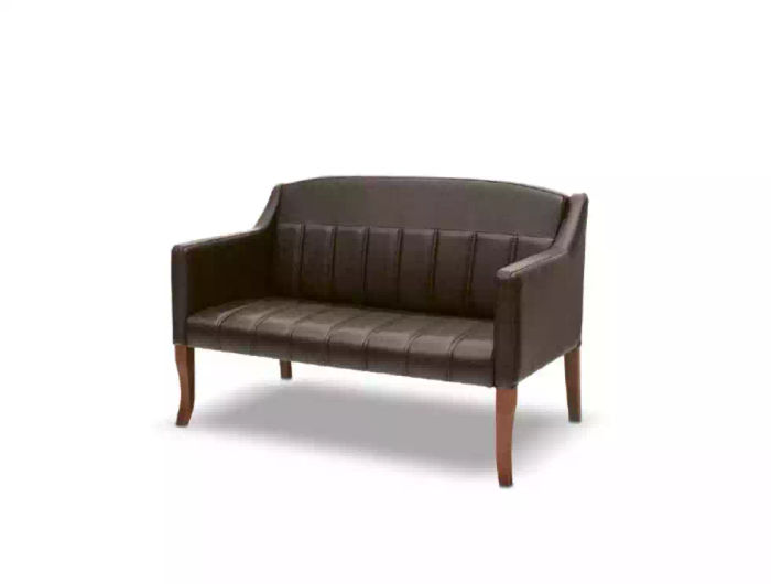 Arbeitszimmer Sofa Zweisitzer Textil Office Couch Moderne Büroeinrichtung