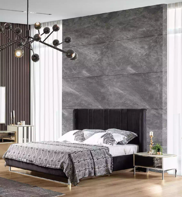Schlafzimmer Bett 2x Nachttische Luxus M�bel 3tlg. Modern Betten Neu