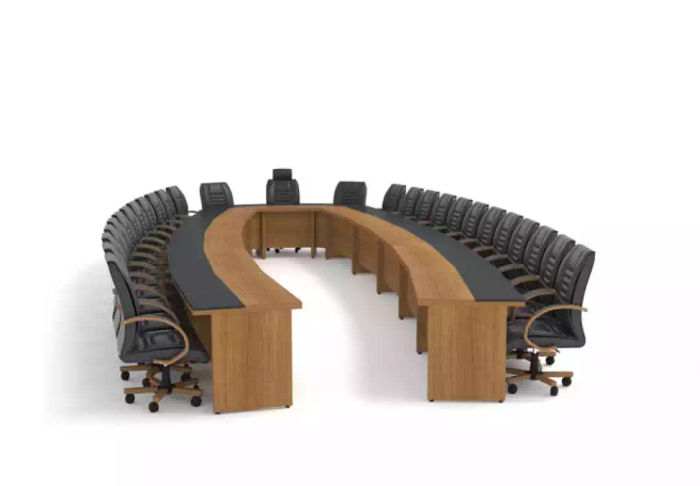 Großer Konferenztisch Büromöbel Arbeitszimmer Tisch 830cm xxl Besprechungstisch