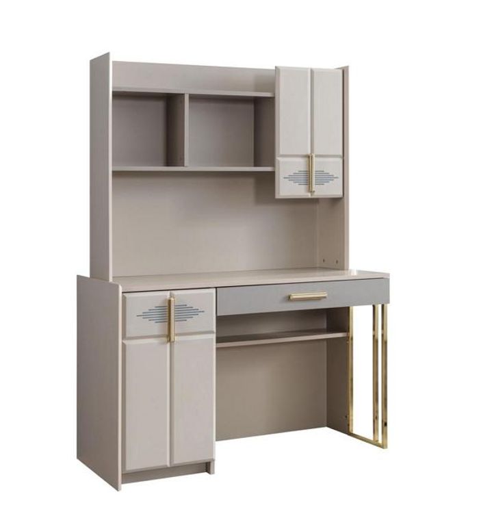 Beiger Schreibtisch Designer Jugendzimmer Tische Holz Kinderzimmer Möbel