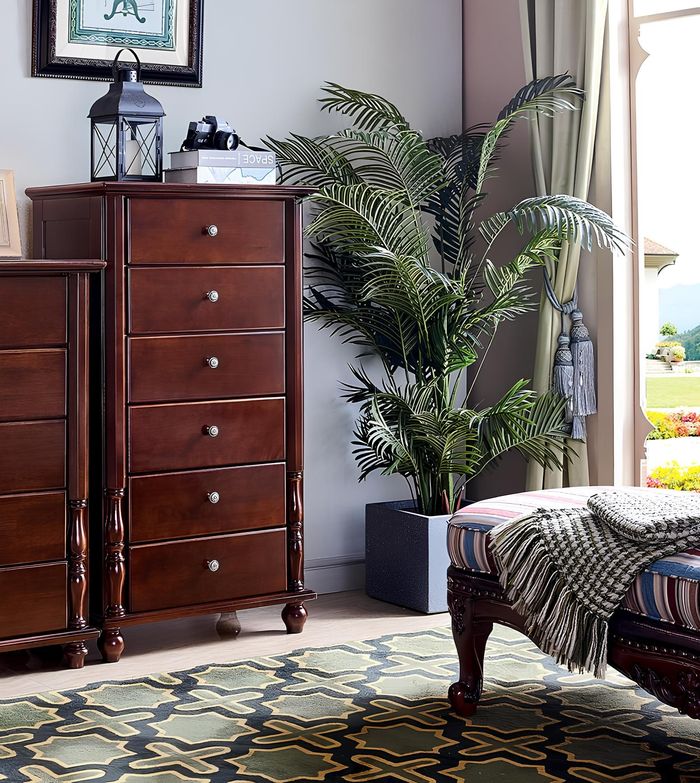 Kommode Wohnzimmer Kommode Schubladen Massivholz Sideboard Schrank Möbel Neu