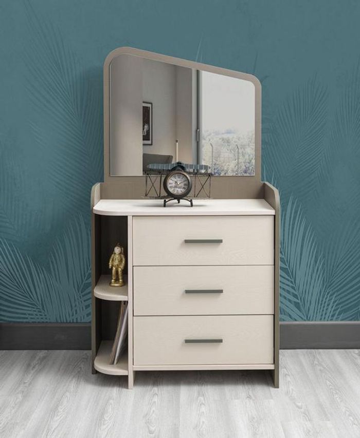 Design Kommode Handarbeit Holz Kommoden Schrank Top-Qualität Möbel Weiß