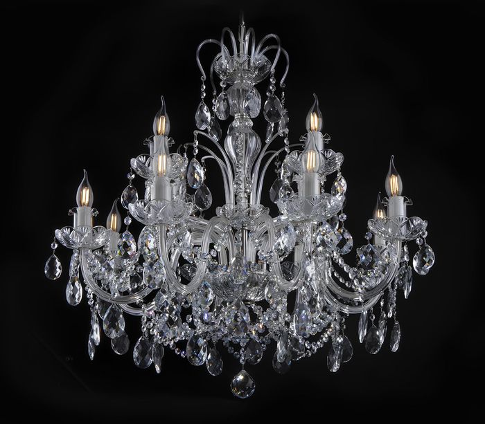 Hänge Decken Leuchte Bohemia Kronleuchter Lampe Kristall Lampen Leuchten Luster