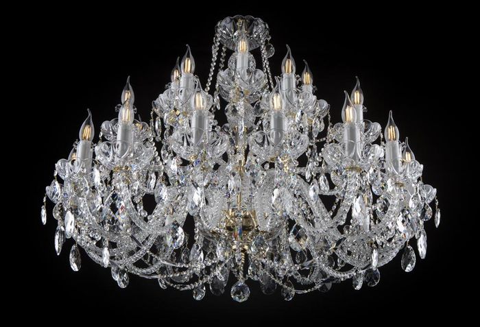 Bohemia Kristall Leuchte Lampe Lampen Decken Luster Decken Kronleuchter Leuchte