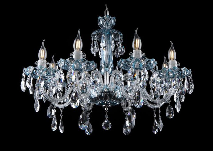 Deckenlampe Kristall Kronleuchter Lüster Beleuchtung Elite Bohemia Deckenleuchte