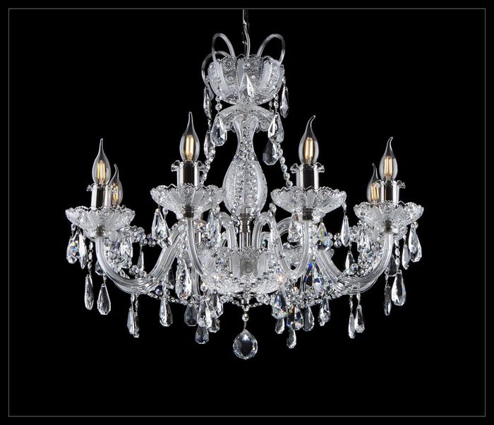 Kristall Kronleuchter Luster Deckenleuchte Hängeleuchte Leuchte Bohemia Lampe
