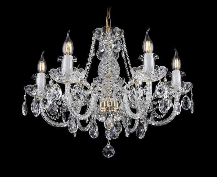 Kron Leuchter Lampe Decken Klassik Leuchte Leuchten Lampen Kristall Beleuchtung
