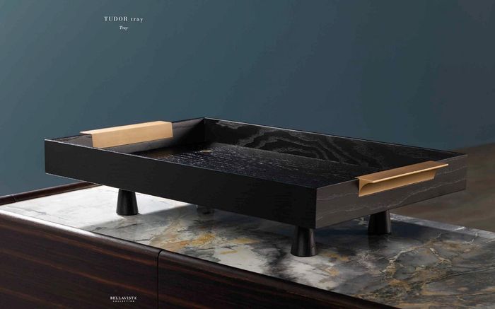 Holz Heim Dekor & Küche Verwendung Portion & Essen Tablett neue Farbe braun