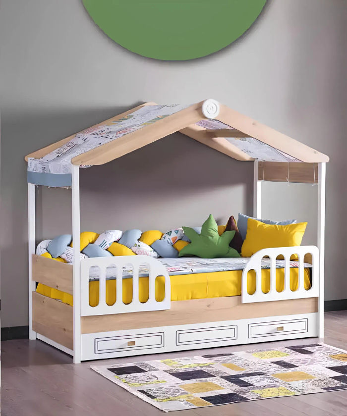 Kinder Betten Holz Schlafzimmer Wohnung Möbel Neu Bett Jugendzimmer