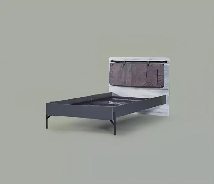 Teenager Betten Einzelbett Grau Bett Möbel Schlafzimmer Einzelbett