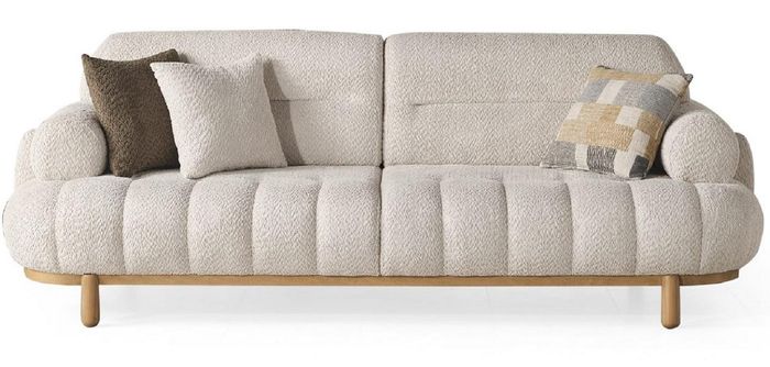 Dreisitzer Sofa Couch Polstersofa Dreiplatz Lounge Couch Polstermöbel