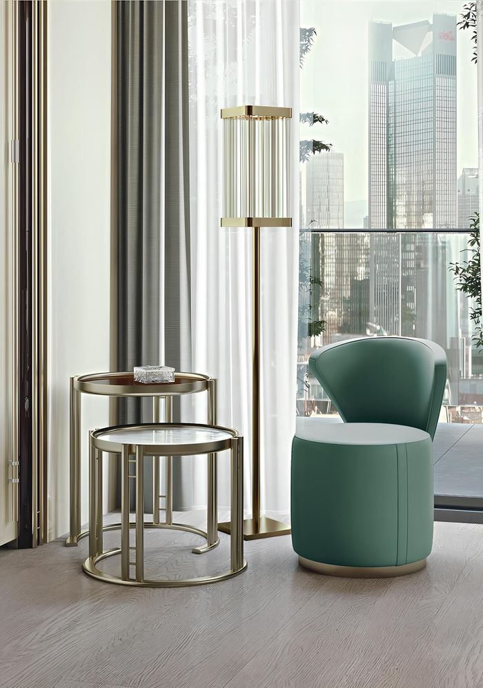 Stehleuchte Stehlampe Stand Steh Leuchten Lampen Lampe Gold Möbel Modern Neu
