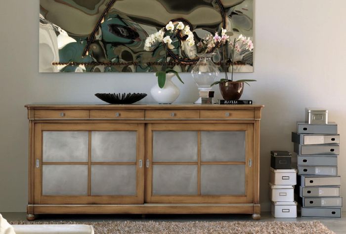 Kommode Anrichte Sideboard Braun Sideboards Massiv Holz Schrank Möbel Kommoden